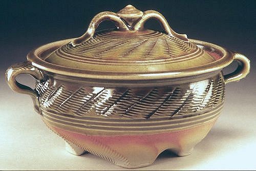 Stoneware Tureen & Laddle